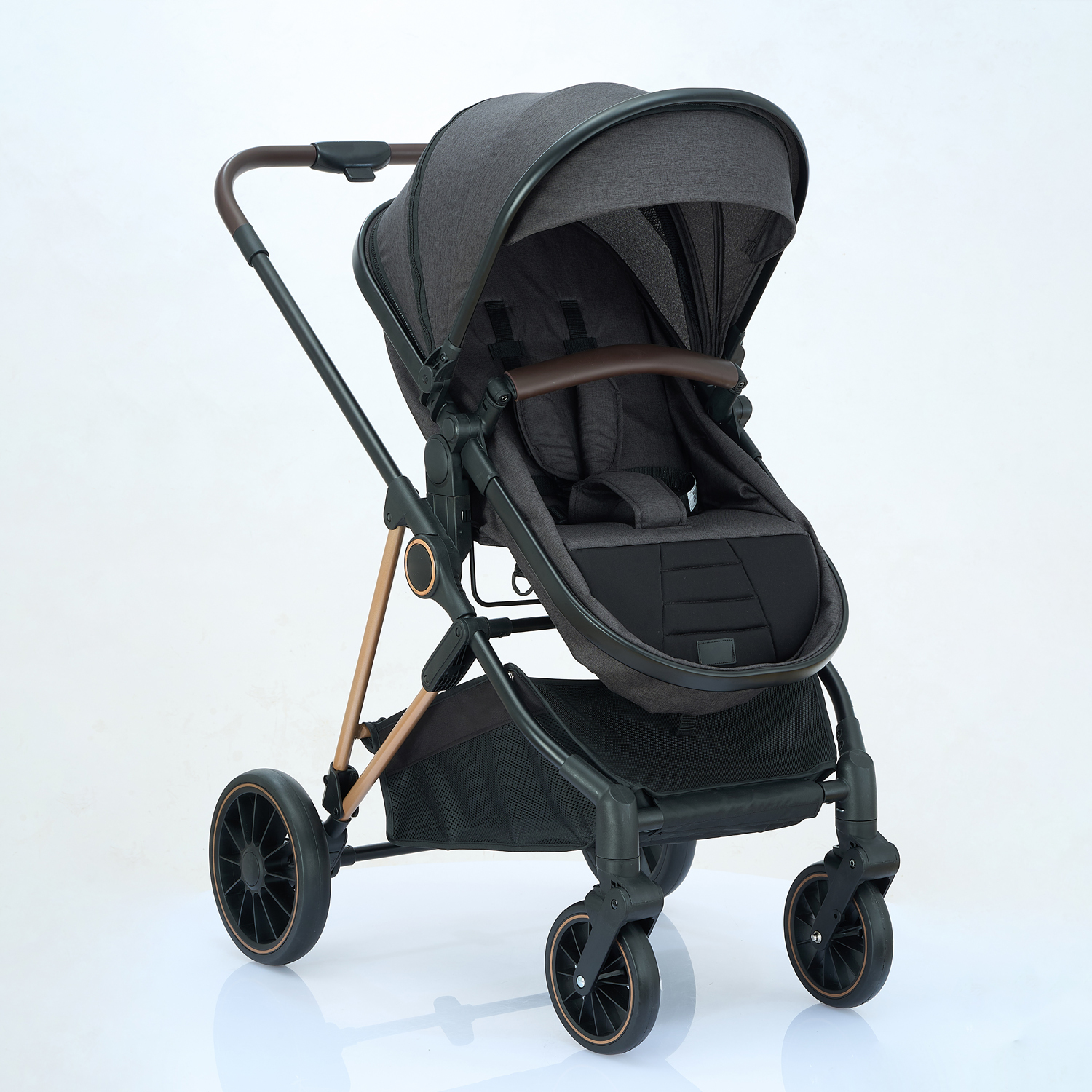 3-in-1 ODM Luxury Baby Stroller Travel System with i-Size Car Seat