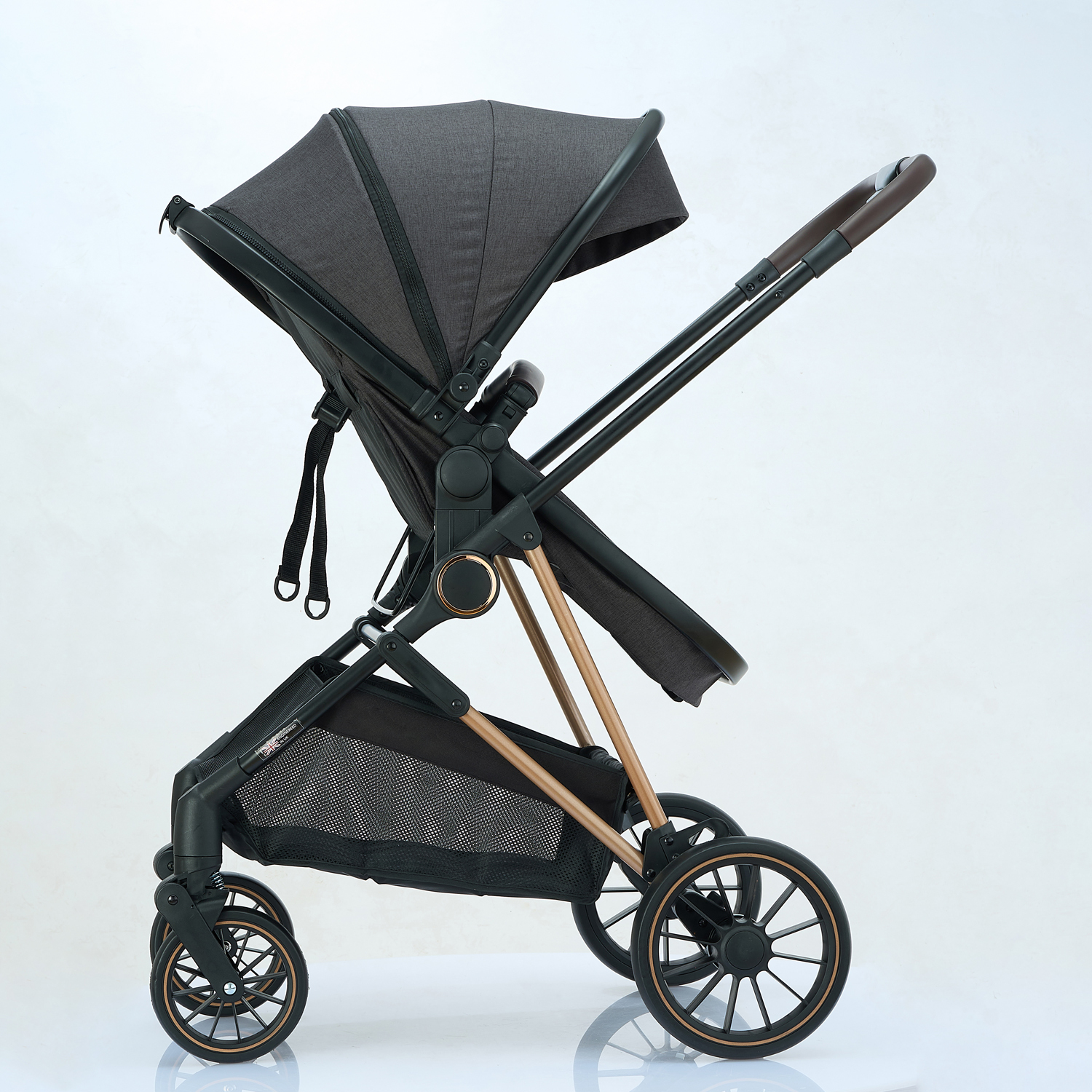 3-in-1 ODM Luxury Baby Stroller Travel System with i-Size Car Seat