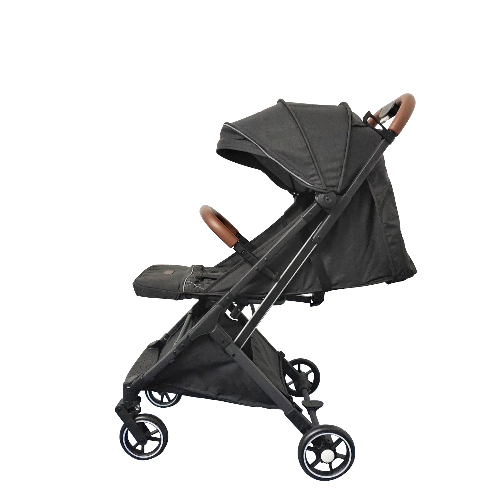 One-hand Folding ODM Compact Baby Stroller Travel System with R44 Car Seat