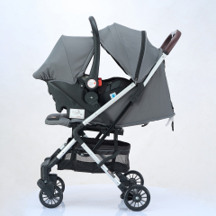 One-hand Folding ODM Compact Baby Stroller Travel System