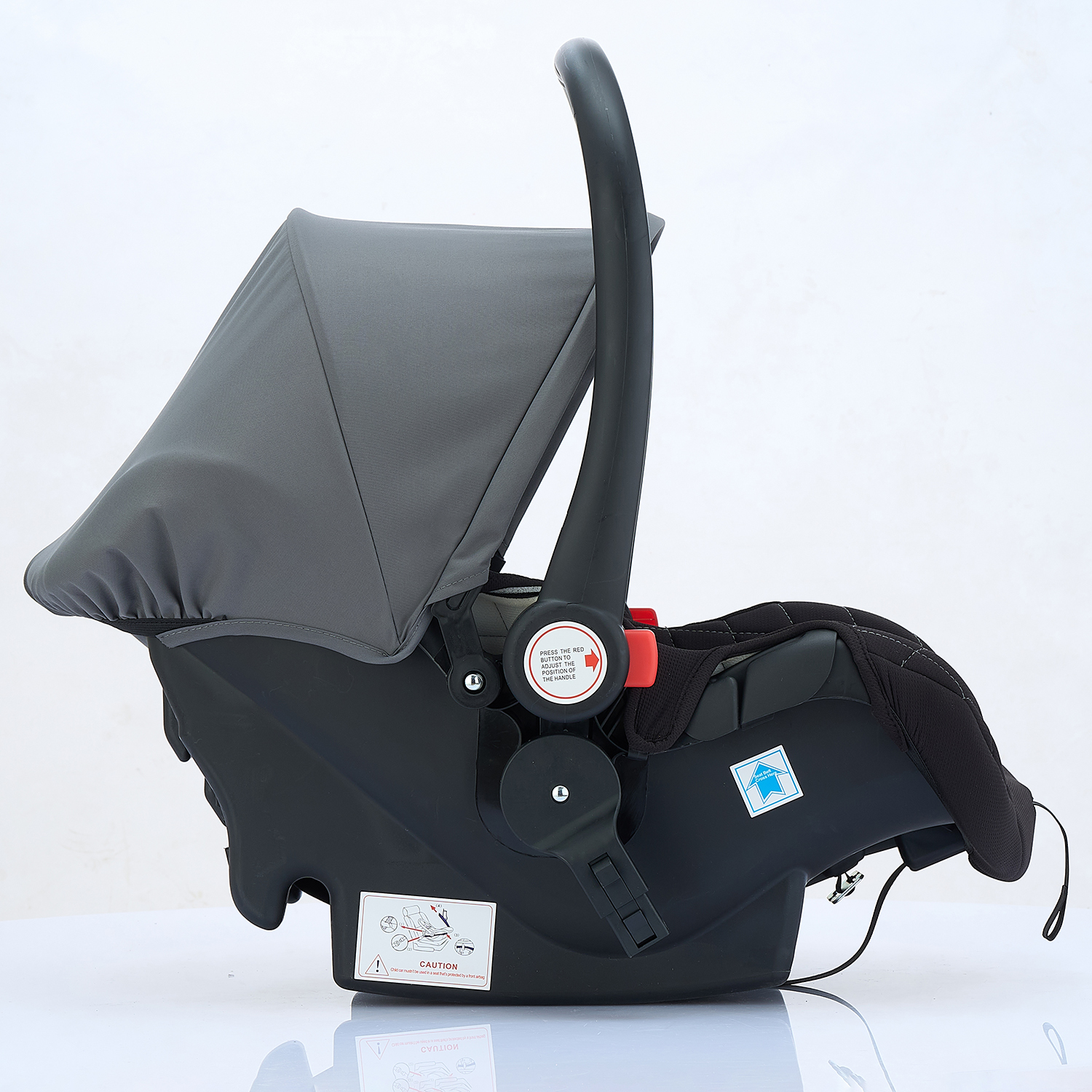 One-hand Folding ODM Compact Baby Stroller Travel System