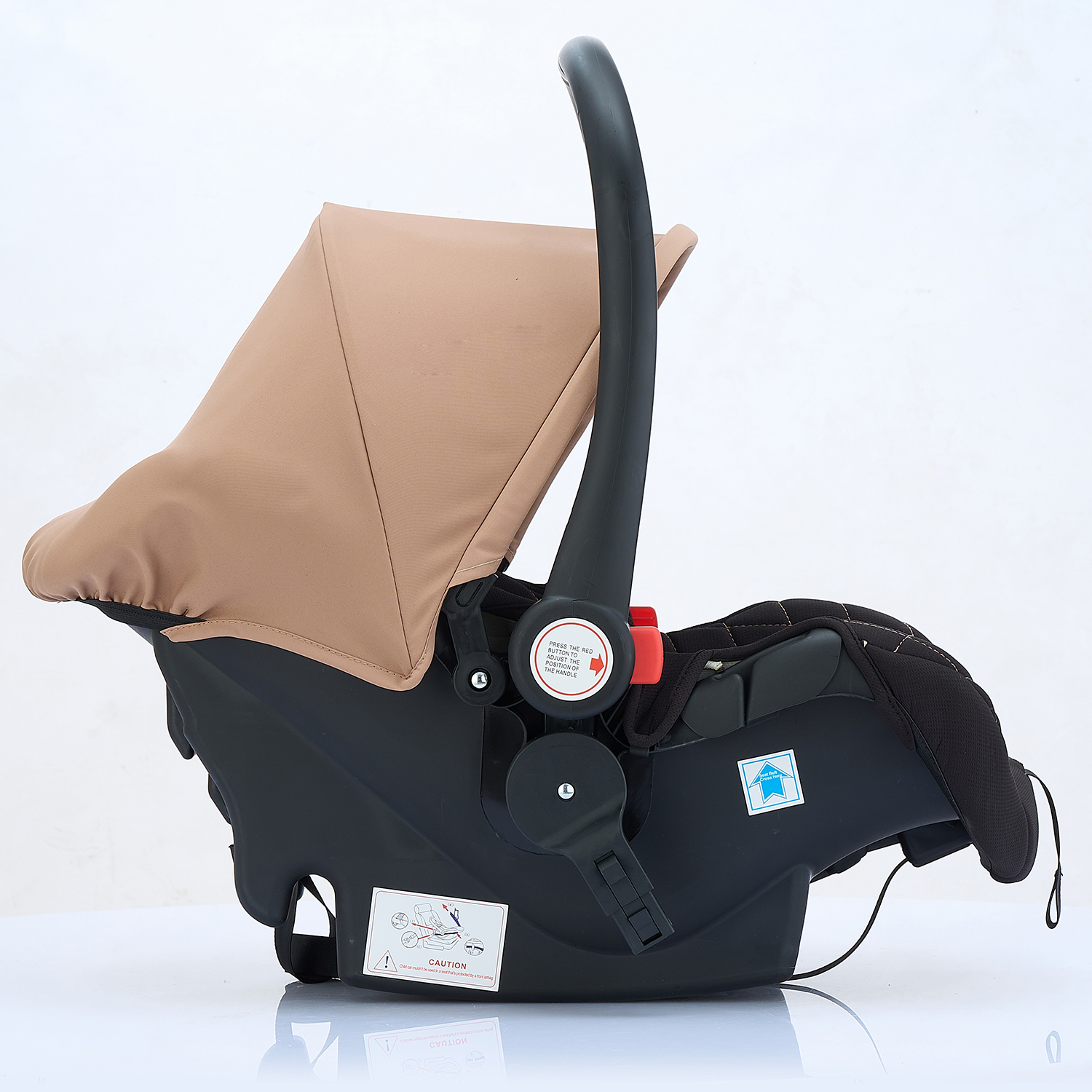 One-hand Folding ODM Compact Baby Stroller Travel System