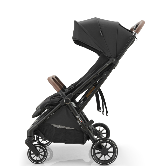Auto-Fold ODM Twin Baby Stroller with Linked Brake and EVA Wheels