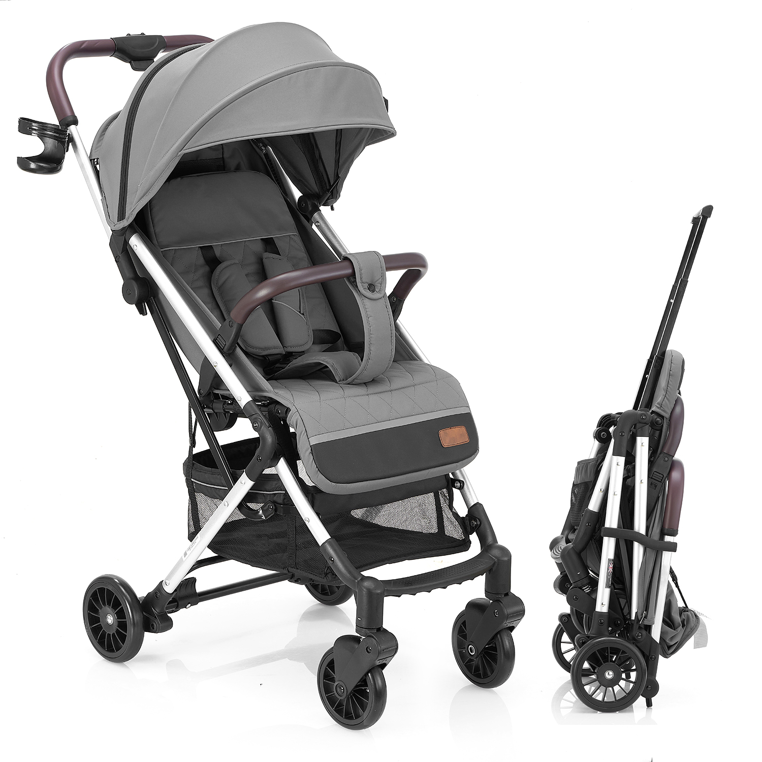 One-hand Folding ODM Compact Baby Stroller Travel System