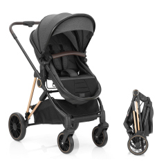 3-in-1 ODM Luxury Baby Stroller Travel System with i-Size Car Seat