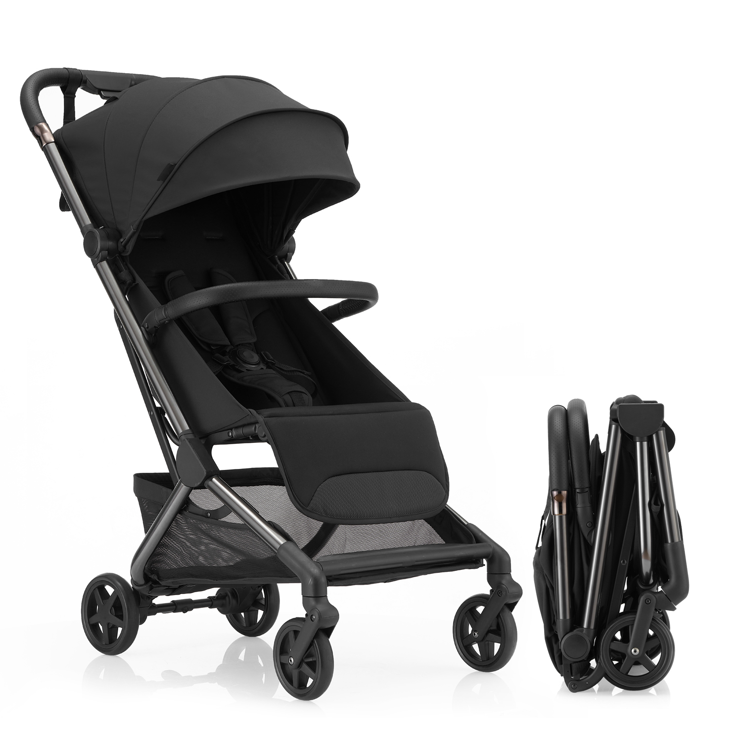 ODM Compact Cabin-Size Stroller with Hand Strap and Travel Bag