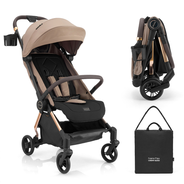 Gromast Lightweight Travel Stroller with One-Hand Fold