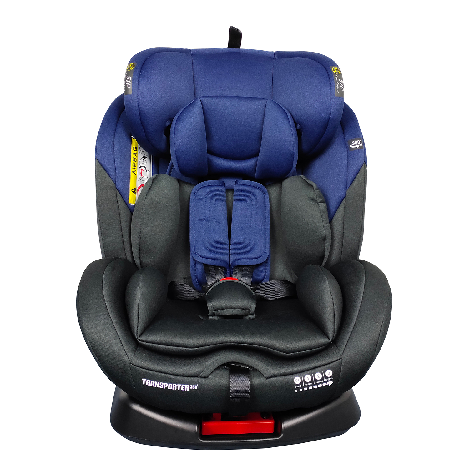 360 Rotating Child Car Seat OEM with Ten-Position Headrest