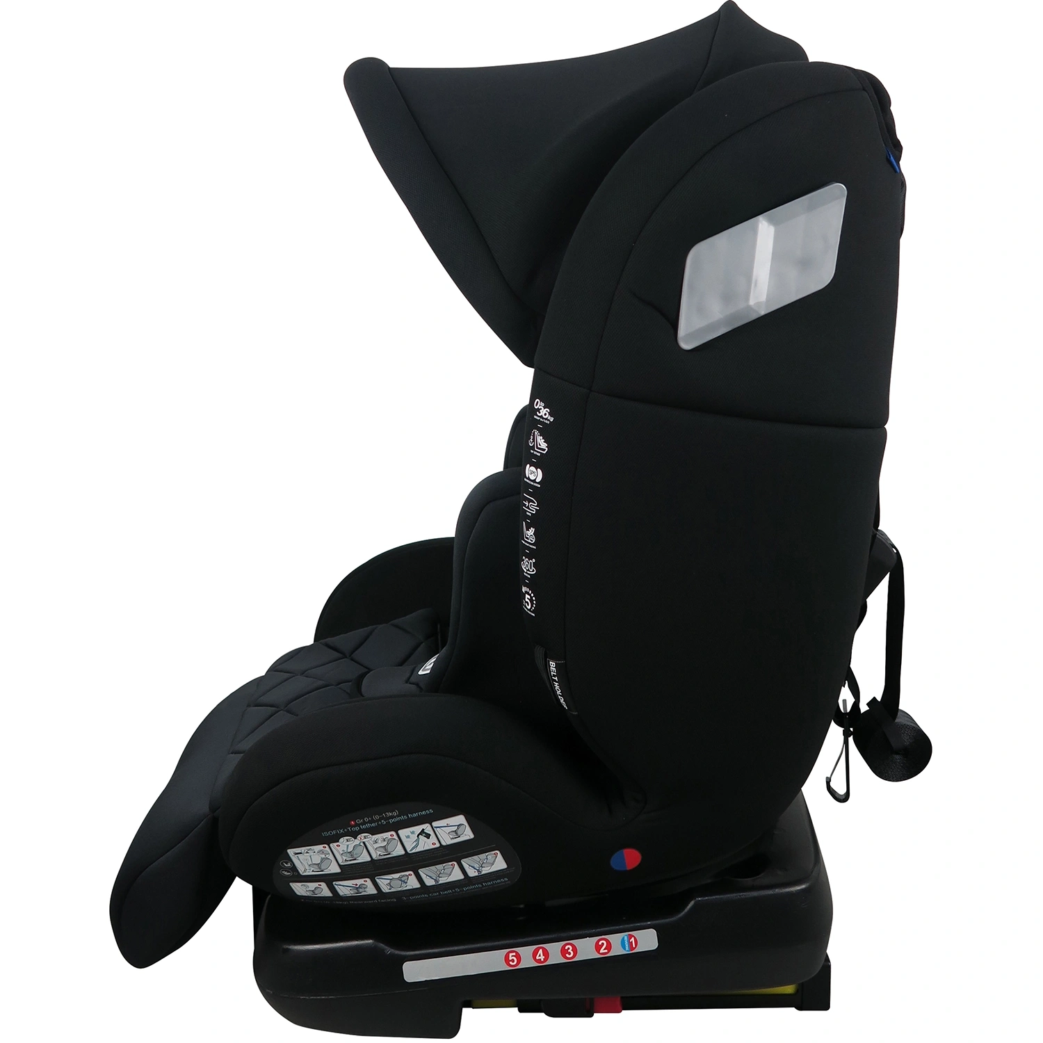 Rotating Child Car Seat 308 OEM with ISOFIX and Top Tether
