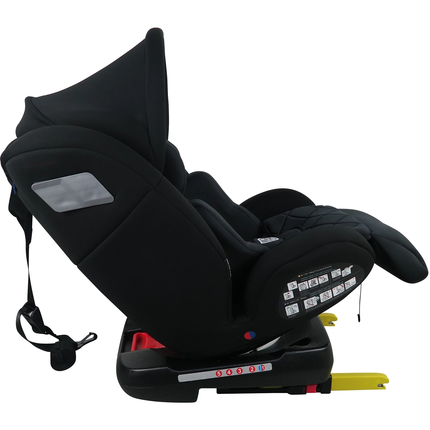Rotating Child Car Seat 308 OEM with ISOFIX and Top Tether