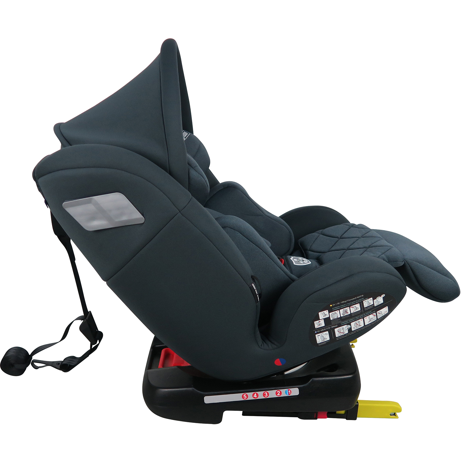 Rotating Child Car Seat 308 OEM with ISOFIX and Top Tether