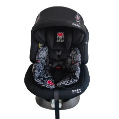 360 Rotating Child Car Seat OEM with 13-Position Headrest