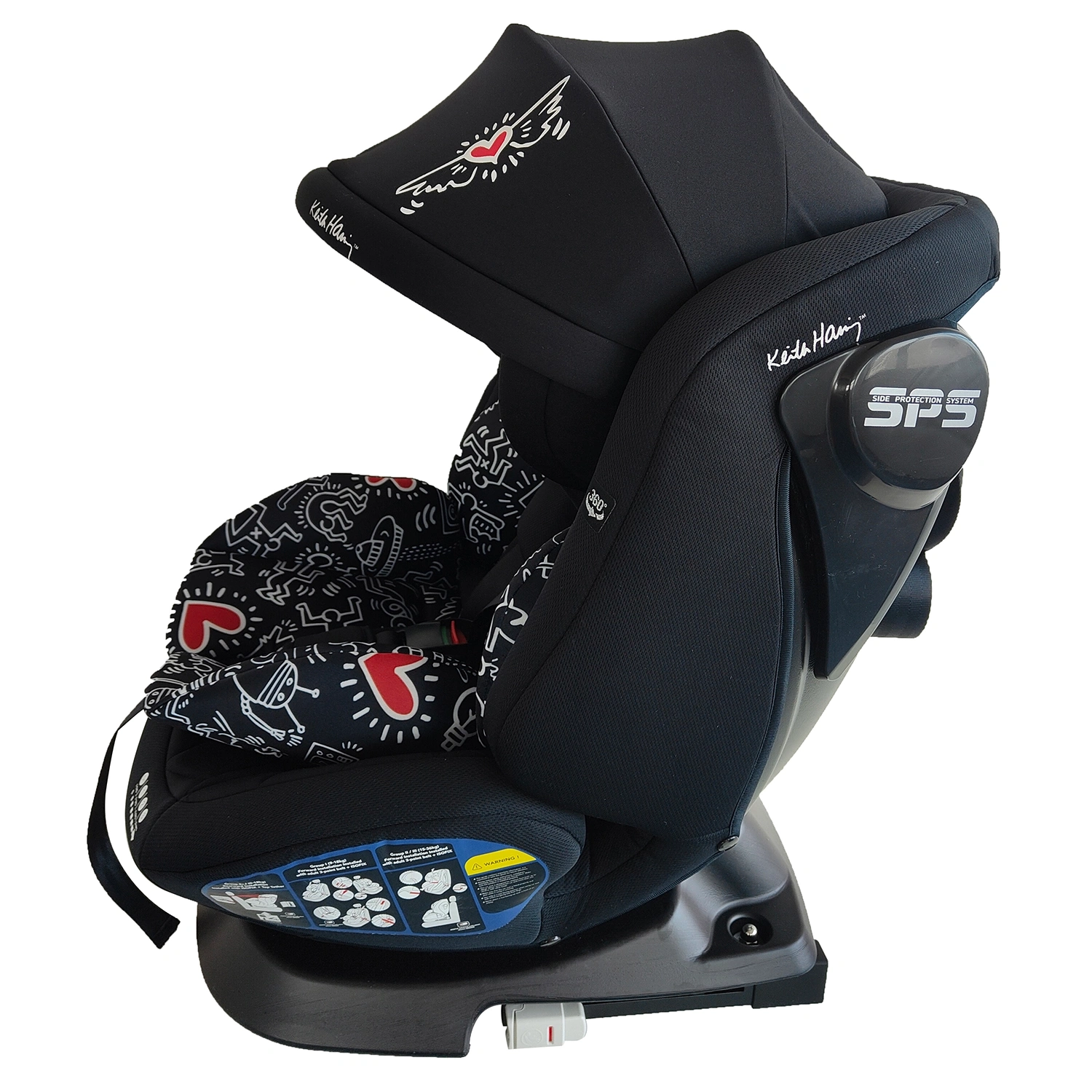 360 Rotating Child Car Seat OEM with 13-Position Headrest