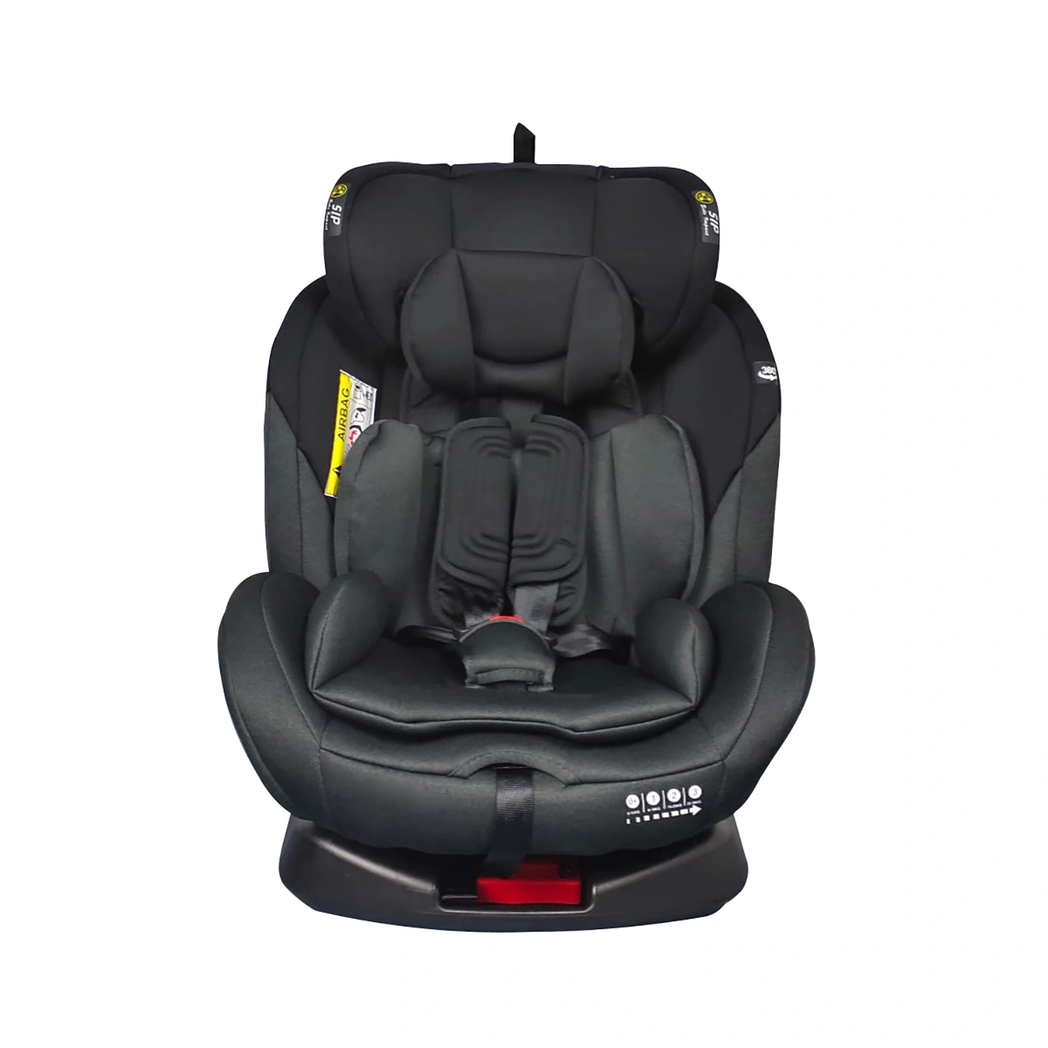 360 Rotating Child Car Seat OEM with Ten-Position Headrest