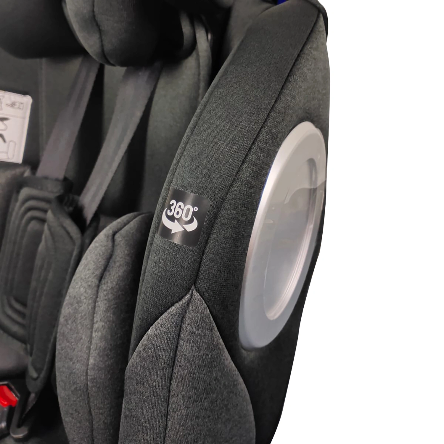 360 Rotating Child Car Seat OEM with Ten-Position Headrest