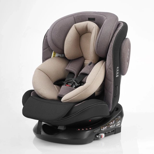 360 Rotating Child Car Seat OEM with Five-Point Harness