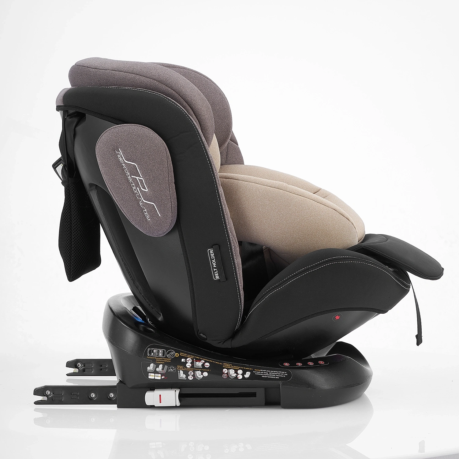 360 Rotating Child Car Seat OEM with Five-Point Harness