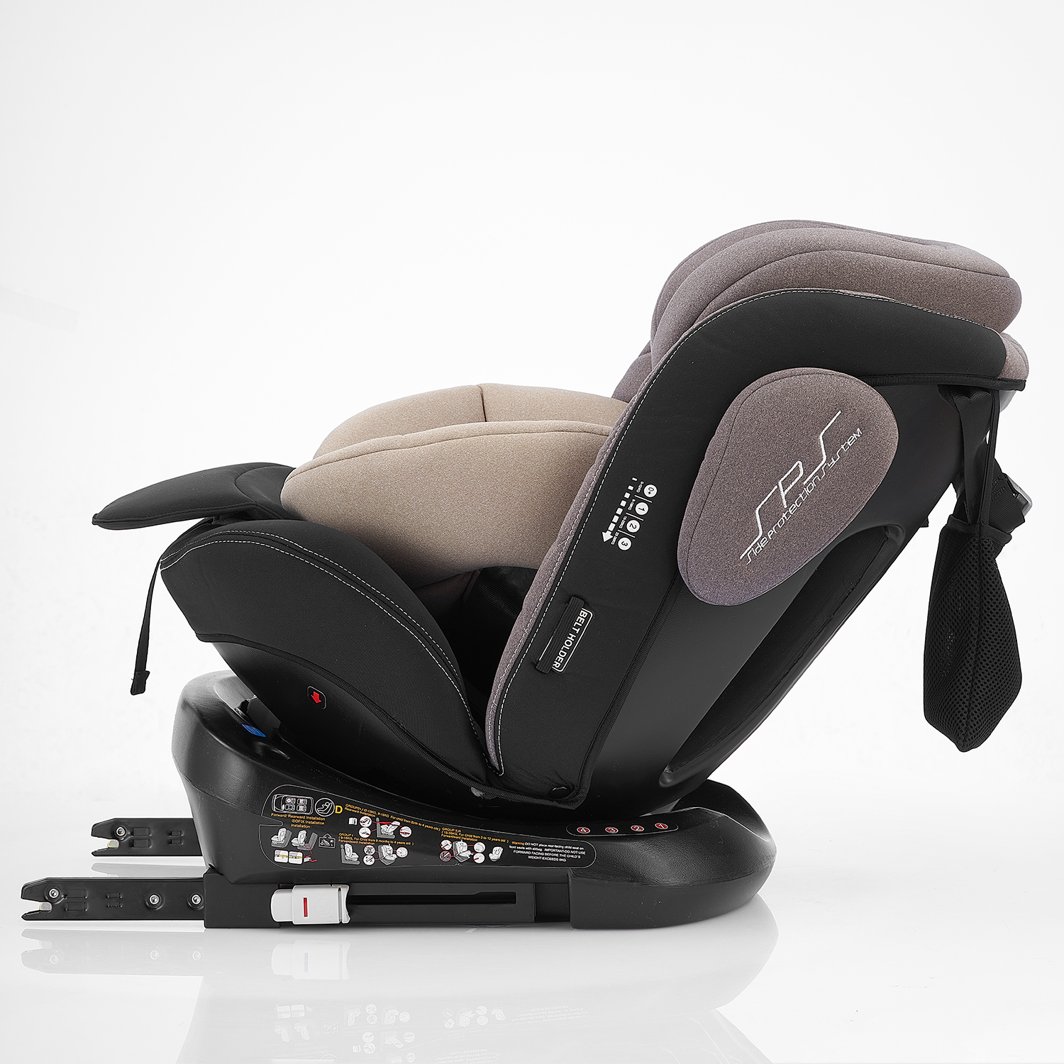 360 Rotating Child Car Seat OEM with Five-Point Harness