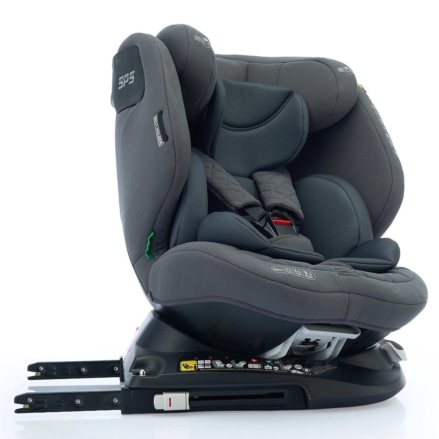R129 360 Rotating Car Seat OEM with 13-Position Headrest