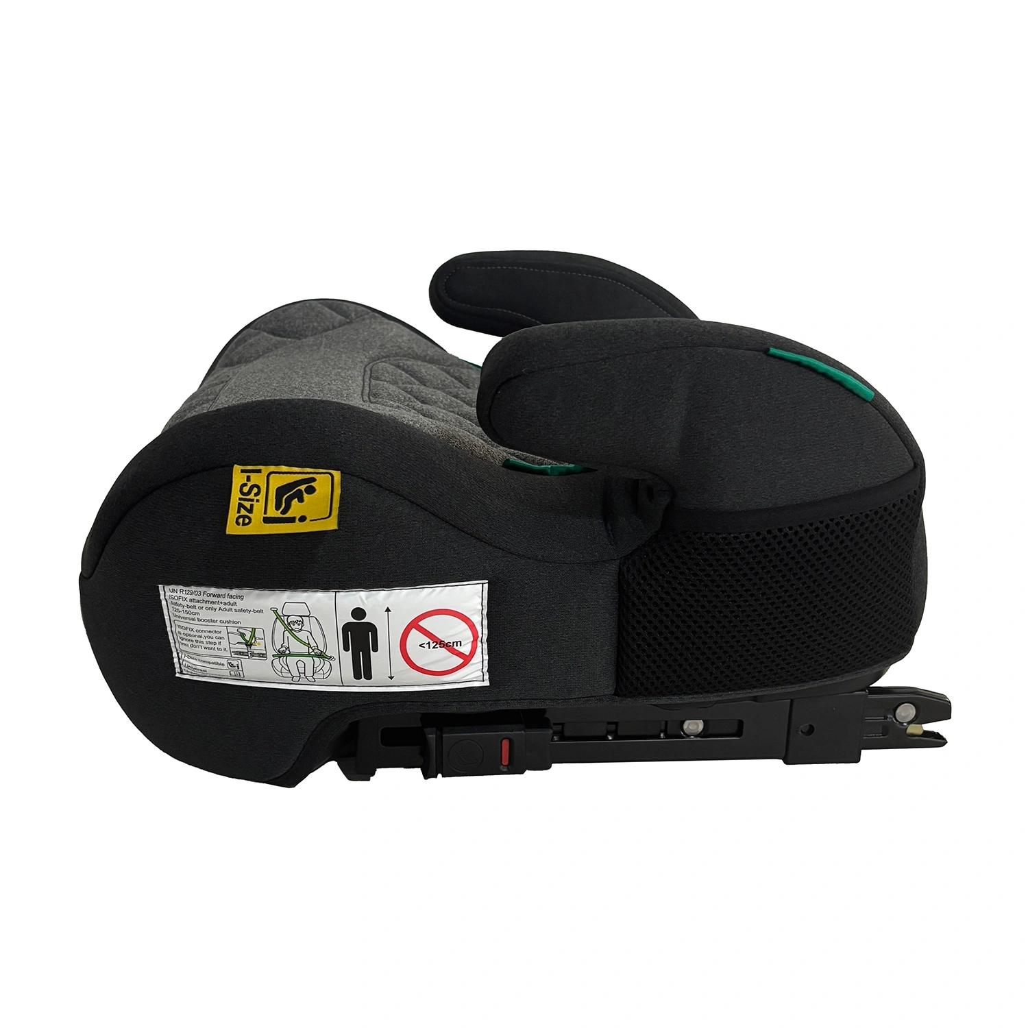 R129 Car Booster Seat OEM with ISOFIX 125–150 cm