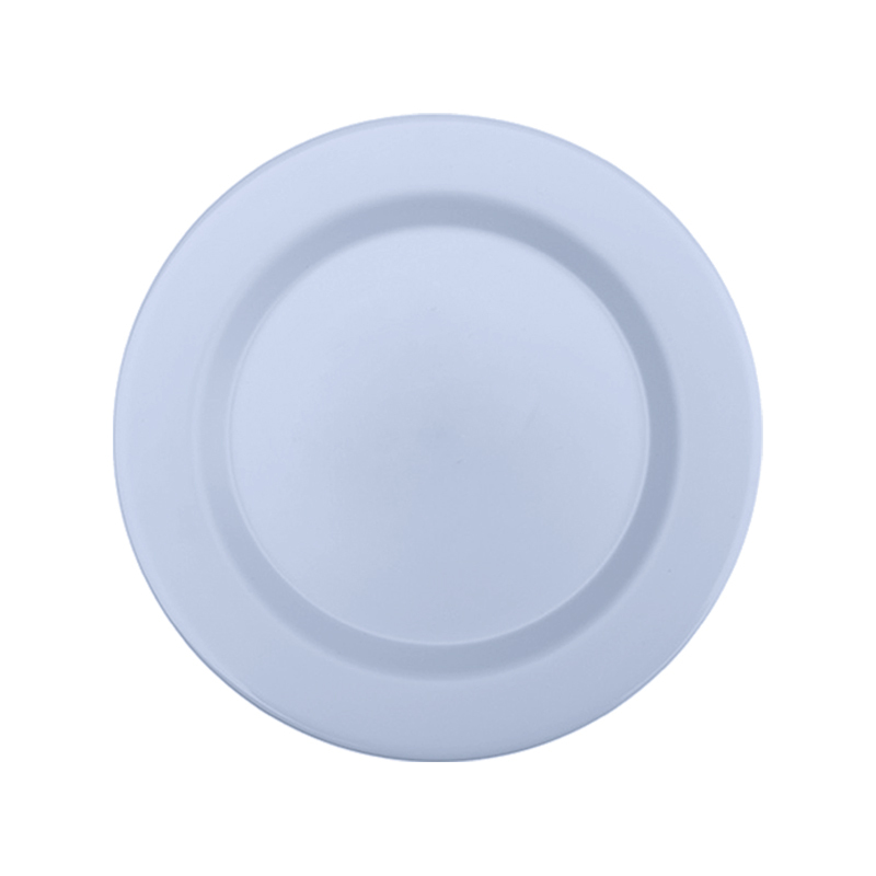 6Inch/8Inch/10Inch Biodegradable PLA Plate,Ningbo YoungHome Houseware Co., Ltd.,Degradable skirt edge plate, partition design+anti overflow edge