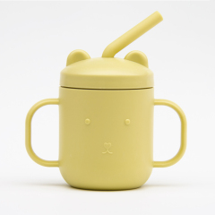 Specially designed for babies! Food grade PLA straw cup, leak proof and anti choking, easy to cultivate the habit of drinking water independently,Ningbo YoungHome Houseware Co., Ltd.,Specially designed for babies! Cultivate independent drinking habits
