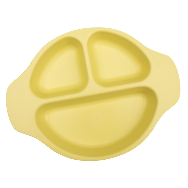 Specially designed for picky eaters! Fun three-tier PLA plate, scientifically divided meals, easy to achieve nutritional matching,Ningbo YoungHome Houseware Co., Ltd.,Fun three-tier PLA plate, easy to achieve nutritional matching