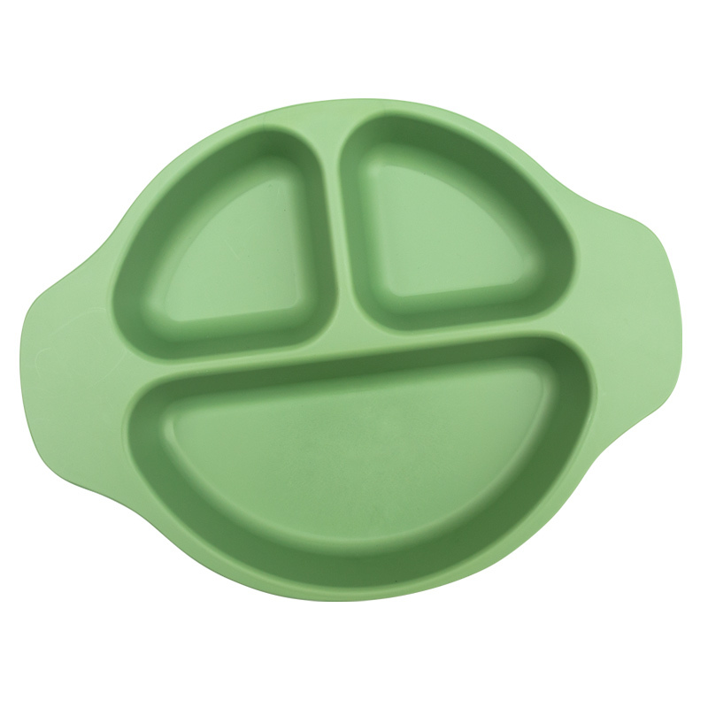 Specially designed for picky eaters! Fun three-tier PLA plate, scientifically divided meals, easy to achieve nutritional matching,Ningbo YoungHome Houseware Co., Ltd.,Fun three-tier PLA plate, easy to achieve nutritional matching