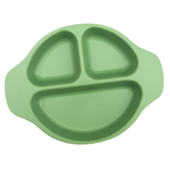 Specially designed for picky eaters! Fun three-tier PLA plate, scientifically divided meals, easy to achieve nutritional matching,Ningbo YoungHome Houseware Co., Ltd.,Fun three-tier PLA plate, easy to achieve nutritional matching