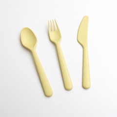 Biodegradable PLA Adult knife/fork/spoon,Ningbo YoungHome Houseware Co., Ltd.,New favorite for outdoor picnics and family parties