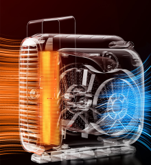 Desktop heater household heating small sun fast heating mini air circulation,Ningbo YoungHome Houseware Co., Ltd.,Desktop heater household heating small sun fast heating