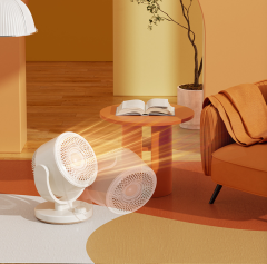 Small home office dormitory energy-saving desktop electric heater fan hot and cold dual-use heater,Ningbo YoungHome Houseware Co., Ltd.,Small home office dormitory energy-saving desktop electric heater fan