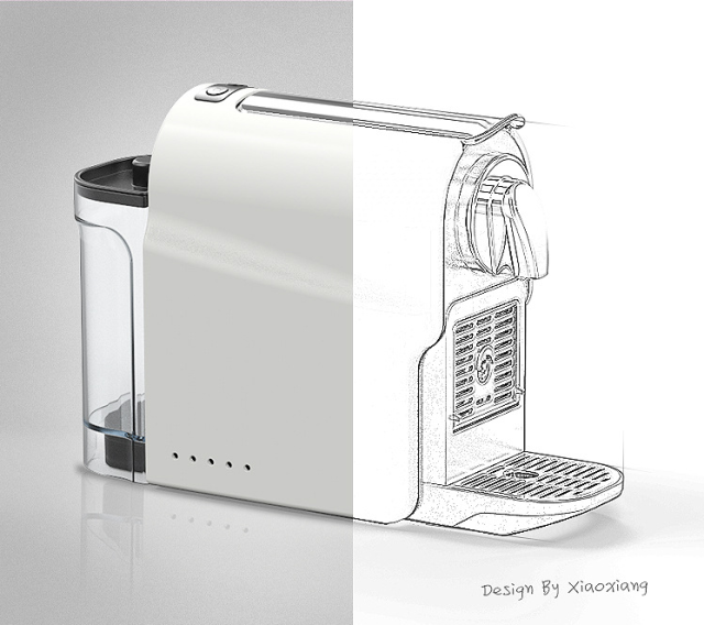 Automatic coffee machine capsule coffee machine home Italian compatible Nespress coffee capsule source direct supply,Ningbo YoungHome Houseware Co., Ltd.,Fully automatic capsule coffee machine source factory