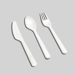 Biodegradable PLA Adult knife/fork/spoon,Ningbo YoungHome Houseware Co., Ltd.,New favorite for outdoor picnics and family parties