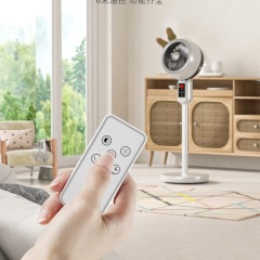 Source manufacturer air circulation fan electric fan household floor fan remote control vertical fan can shake the head strong wind silent,Ningbo YoungHome Houseware Co., Ltd.,Iceberg type circulation fan