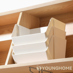 Desktop stackable storage box stationery snack storage basket multifunctional office desk tea bag storage rack,Ningbo YoungHome Houseware Co., Ltd.,Stackable storage box multifunctional storage rack