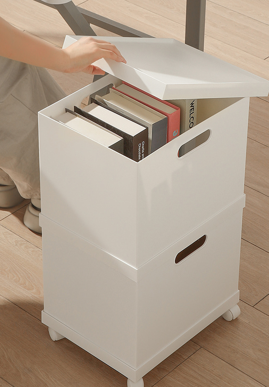 YOUNGHOME very practical right angle storage box storage box plastic box file storage,Ningbo YoungHome Houseware Co., Ltd.,M63015 right angle storage box storage box plastic box file storage