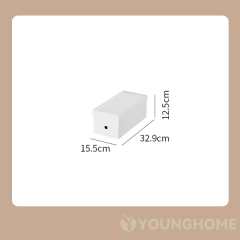 YOUNGHOME very practical right angle storage box storage box plastic box file storage,Ningbo YoungHome Houseware Co., Ltd.,M63015 right angle storage box storage box plastic box file storage