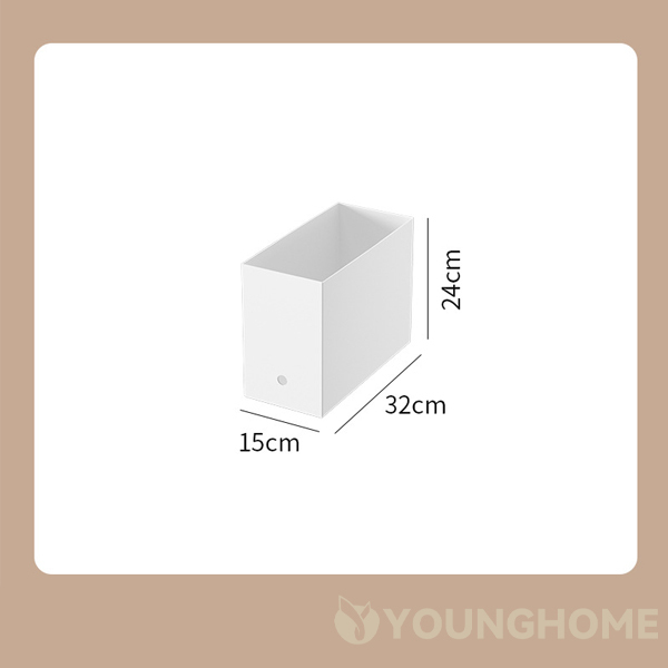 YOUNGHOME very practical right angle storage box storage box plastic box file storage,Ningbo YoungHome Houseware Co., Ltd.,M63015 right angle storage box storage box plastic box file storage