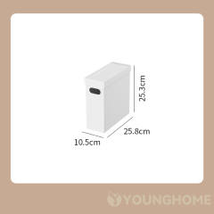 YOUNGHOME very practical right angle storage box storage box plastic box file storage,Ningbo YoungHome Houseware Co., Ltd.,M63015 right angle storage box storage box plastic box file storage