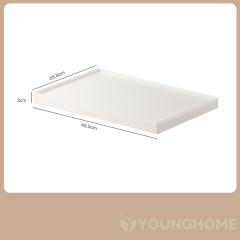 Bookshelf right angle storage box household large cabinet storage box snack toy plastic box file storage basket,Ningbo YoungHome Houseware Co., Ltd.,Home cabinet storage box snack toy file storage basket