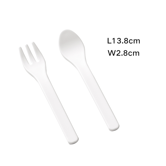 Biodegradable PLA Children's fork/spoon,Ningbo YoungHome Houseware Co., Ltd.,Specially designed for small hands! Lightweight anti slip fork spoon