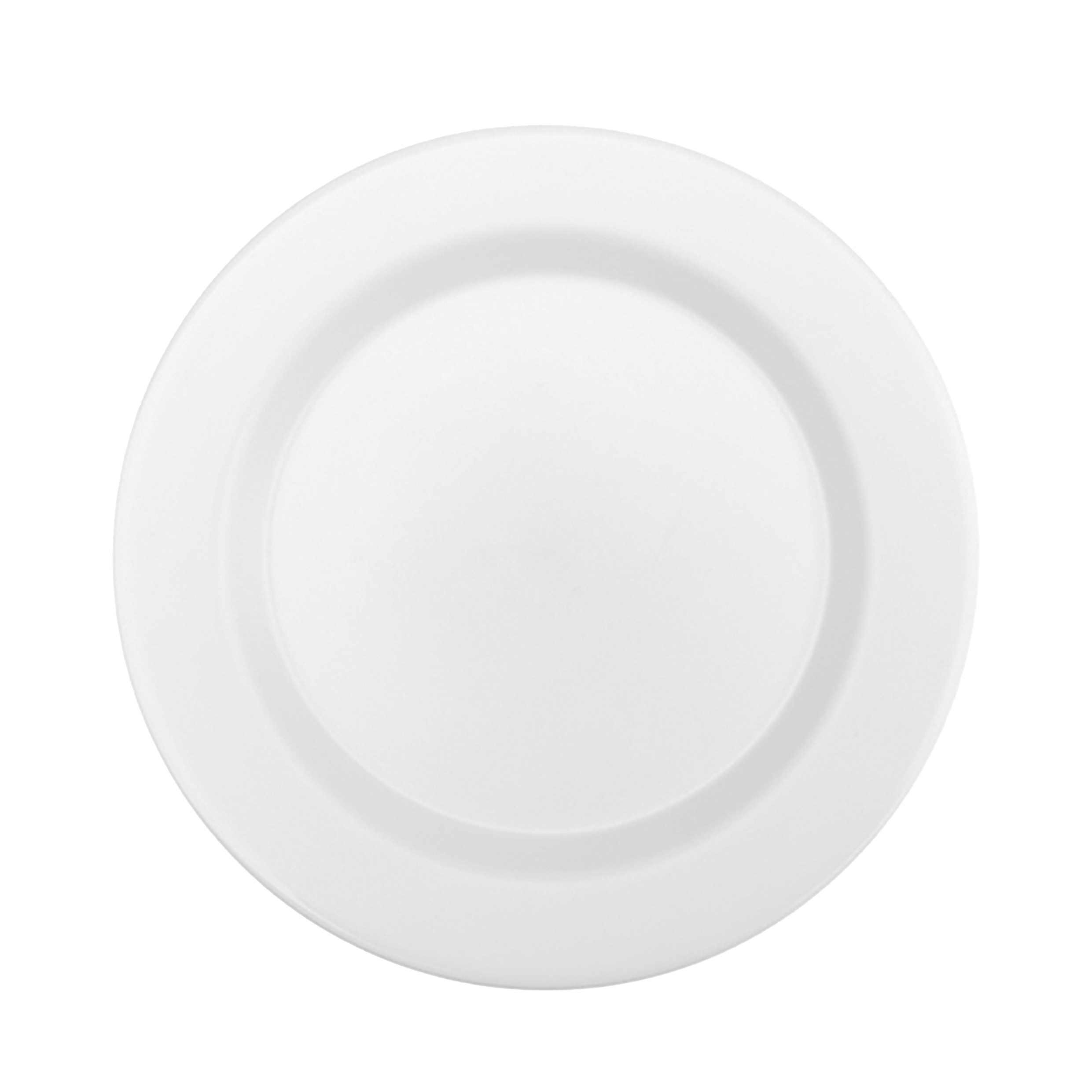 6Inch/8Inch/10Inch Biodegradable PLA Plate,Ningbo YoungHome Houseware Co., Ltd.,Degradable skirt edge plate, partition design+anti overflow edge