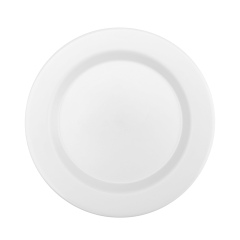 6Inch/8Inch/10Inch Biodegradable PLA Plate,Ningbo YoungHome Houseware Co., Ltd.,Degradable skirt edge plate, partition design+anti overflow edge