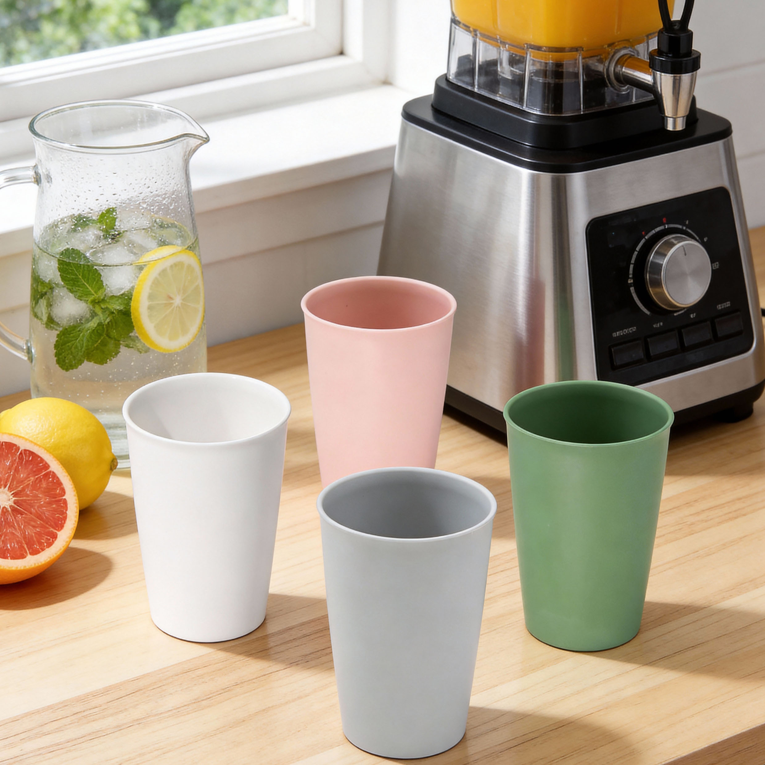 Grasp the natural freshness! 350ml plant-based juice cup, 100% biodegradable and food grade safe, free to drink without any burden,Ningbo YoungHome Houseware Co., Ltd.,Grasp the natural freshness! 350ml plant-based juice cup