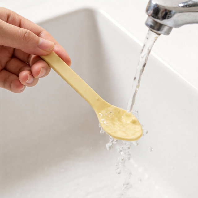 Biodegradable PLA Children's fork/spoon,Ningbo YoungHome Houseware Co., Ltd.,Specially designed for small hands! Lightweight anti slip fork spoon