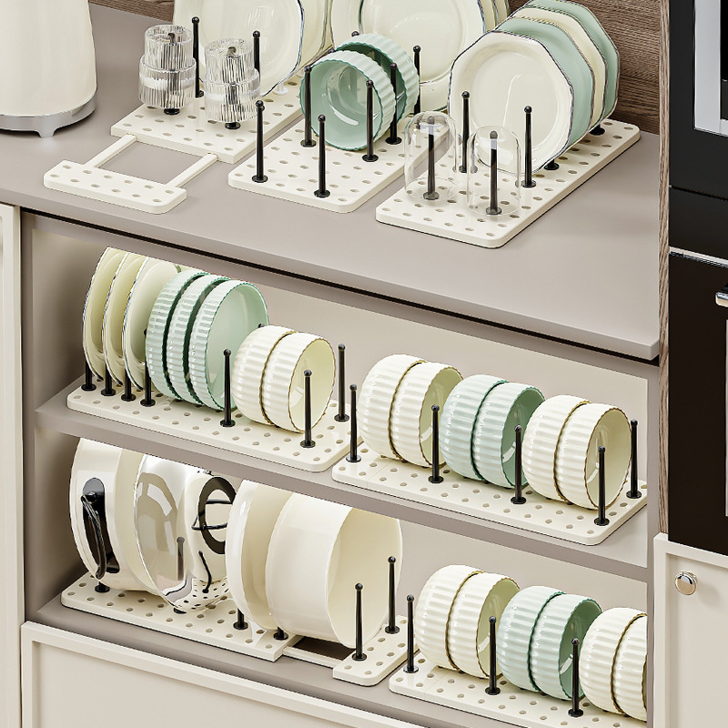 Expandable Tableware Drainer Pegboard Kitchen Storage Tray For Cups Plates Organizer,Ningbo YoungHome Houseware Co., Ltd.,Expandable Tableware Drainer Pegboard Kitchen Storage Tray For Cups Plates Organizer