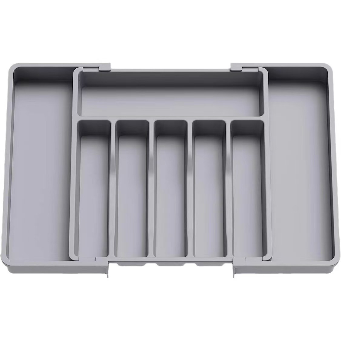 Adjustable Expandable Cutlery Drawer Tray Multi Grid Kitchen Storage Organizer Rack,Ningbo YoungHome Houseware Co., Ltd.,Adjustable Expandable Cutlery Drawer Tray Multi Grid Kitchen Storage Organizer Rack
