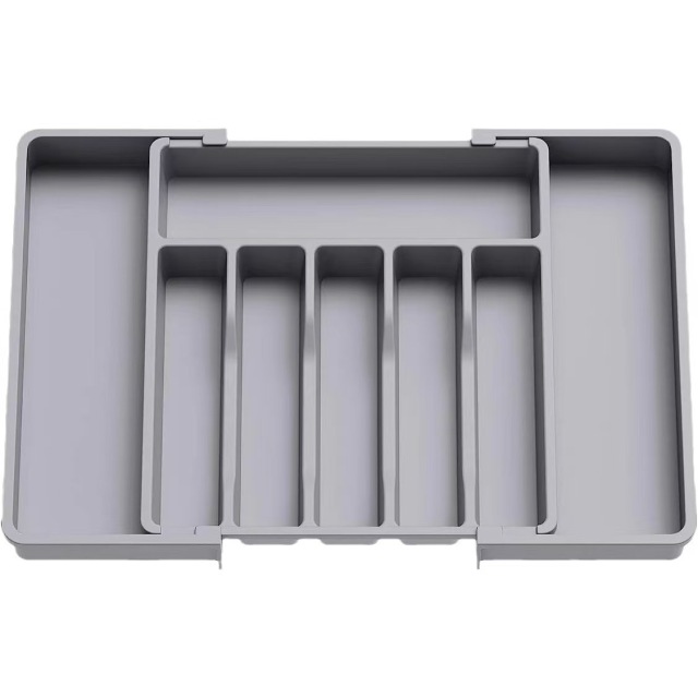 Adjustable Expandable Cutlery Drawer Tray Multi Grid Kitchen Storage Organizer Rack,Ningbo YoungHome Houseware Co., Ltd.,Adjustable Expandable Cutlery Drawer Tray Multi Grid Kitchen Storage Organizer Rack