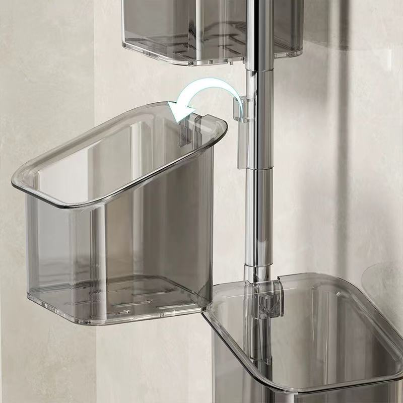 180 Degree Rotatable Suction Kitchen Storage Box No Drill Wall Mount Organizer Shelf,Ningbo YoungHome Houseware Co., Ltd.,180 Degree Rotatable Suction Kitchen Storage Box No Drill Wall Mount Organizer Shelf